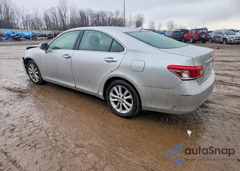 2010 Lexus Es 350 z USA, uszkodzony, nr VIN JTHBK1EGXA2362467